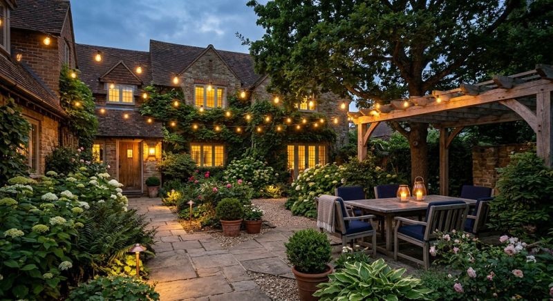 Garden Lighting Installation in Alpharetta, GA